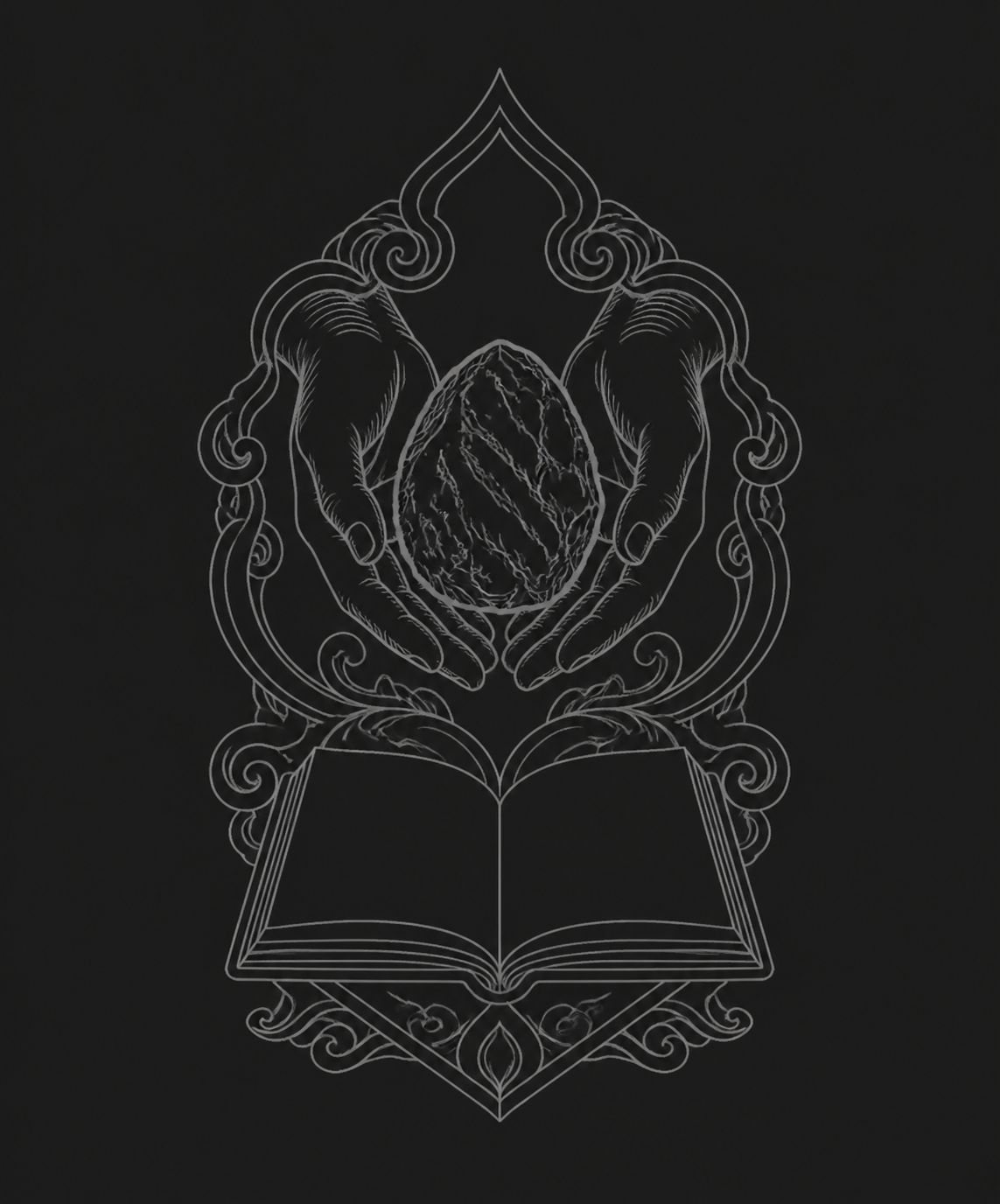 Hands, mineral, and folio