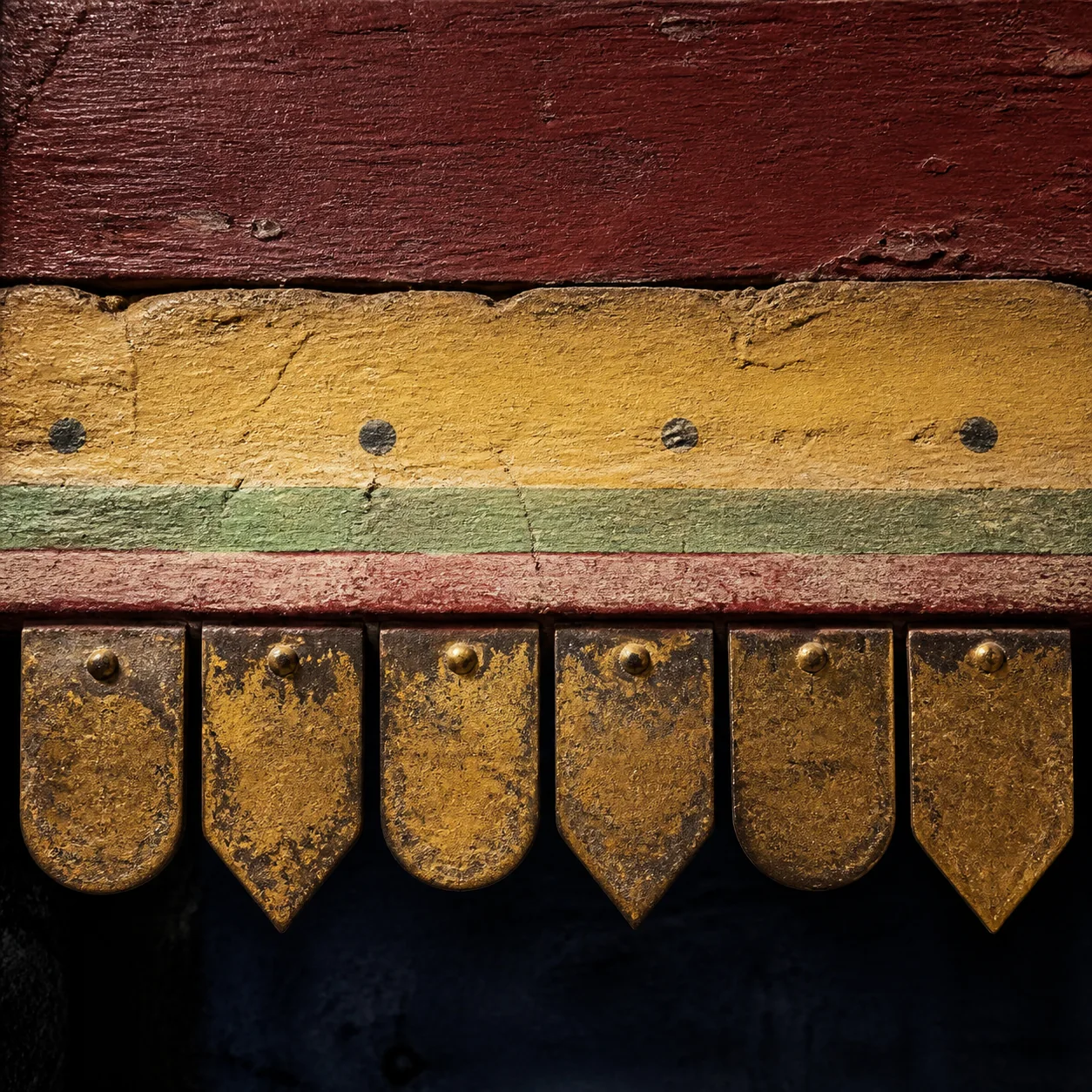 Old-metal panel