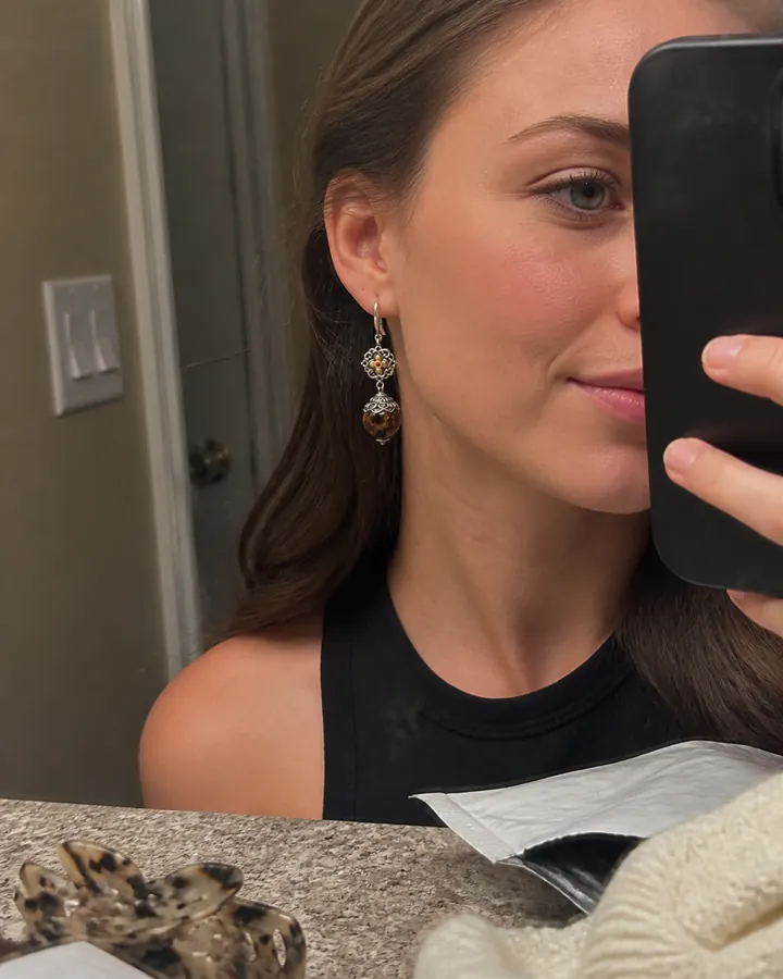 SEVAIN community wearing Bloom Earrings