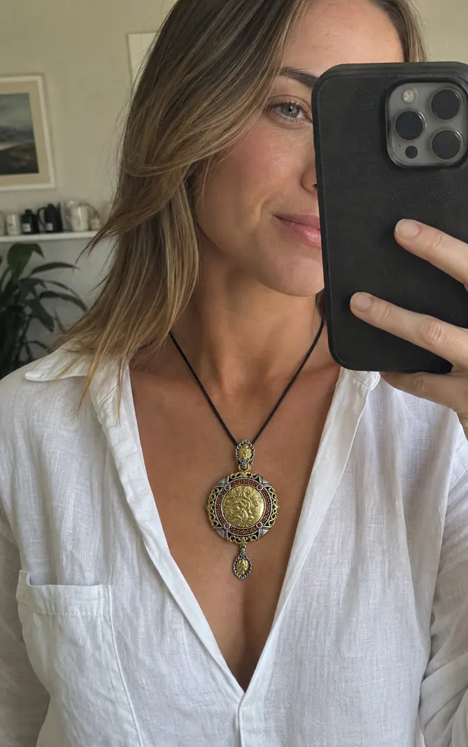 SEVAIN community wearing Zakiram Pendant