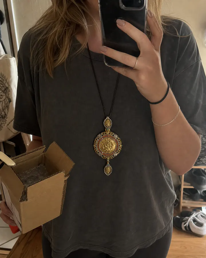 SEVAIN community wearing Zakiram Pendant