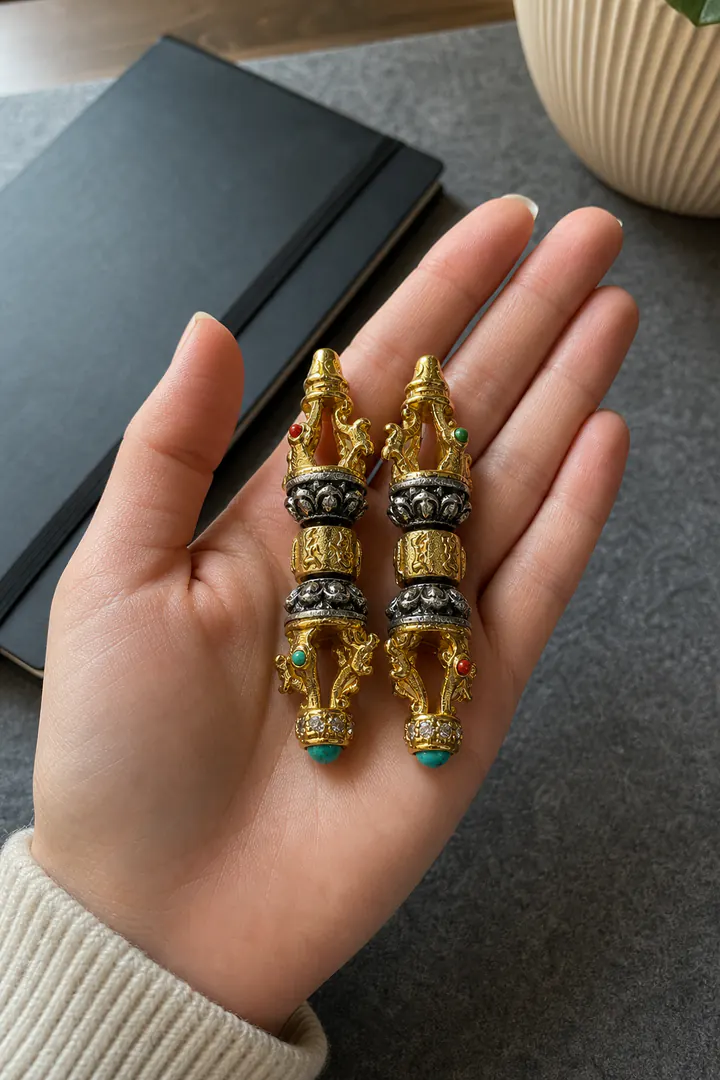 SEVAIN community wearing Vajra Pendant