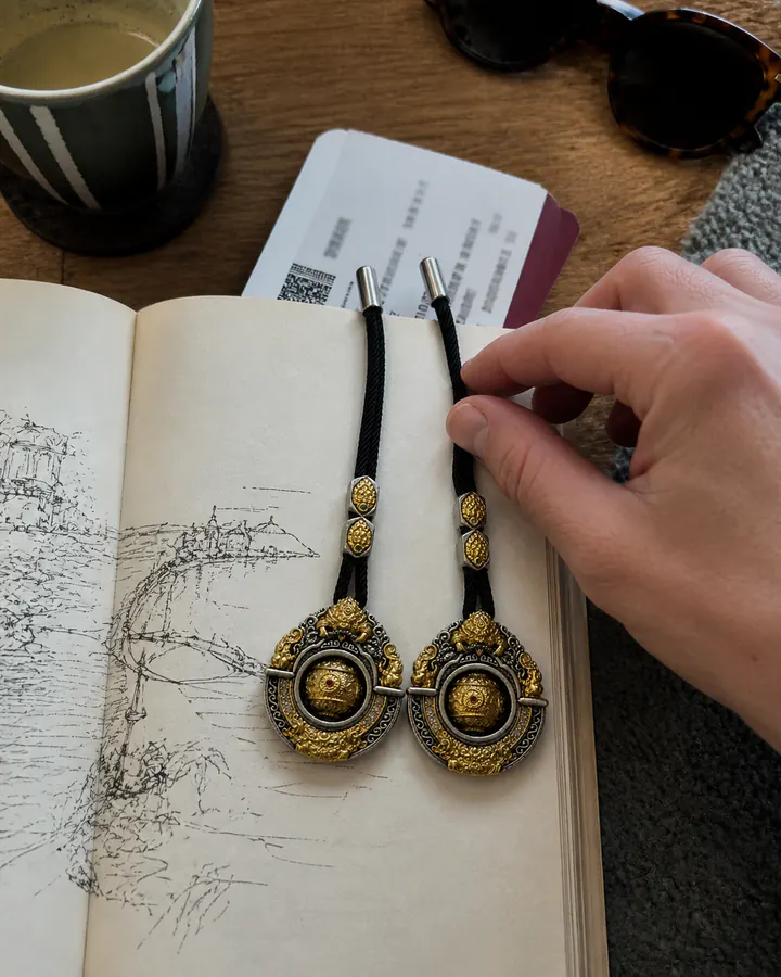 SEVAIN community wearing Garuda Pendant