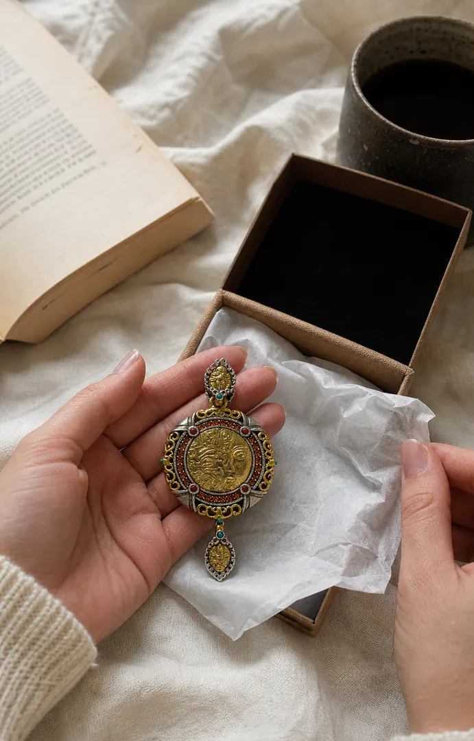SEVAIN community wearing Zakiram Pendant