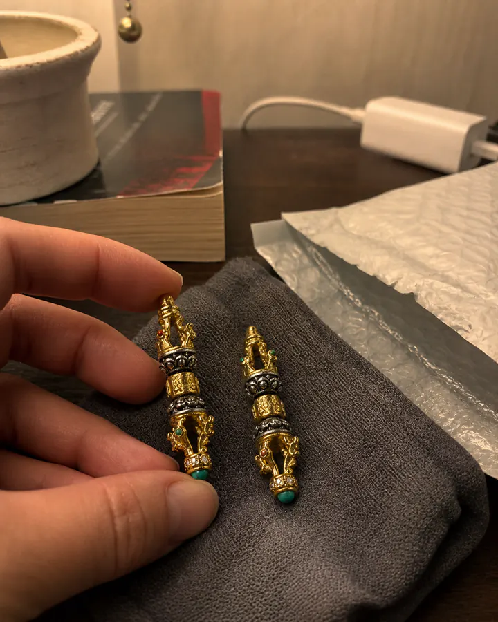 SEVAIN community wearing Vajra Pendant